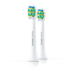 2 броя Стандартна резервна глава i InterCare Philips Sonicare HX9002/10, бели