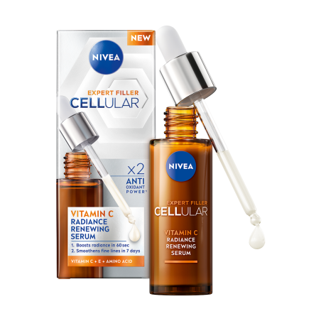 НОВО NIVEA Cellular Expert Filler Витамин С серум