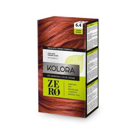 БК Kolora Zero 6.4 Медно рус 60 мл