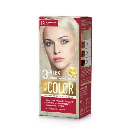БК Aroma Color 19 Платинено рус 45 мл