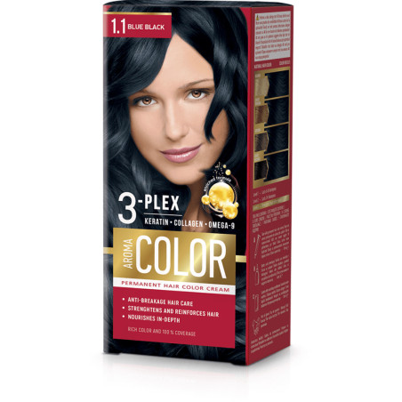 БК Aroma Color 1.1 Синьо черен 45 мл