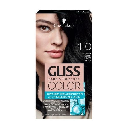 Gliss Color 1-0 Наситено черен