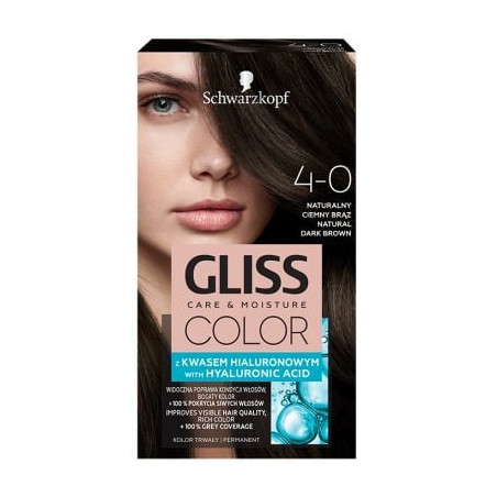 Gliss Color 4-0 Естествено тъмно кафяв