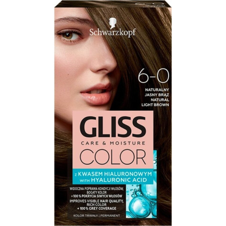 Gliss Color 6-0 Естествено светло кафяв
