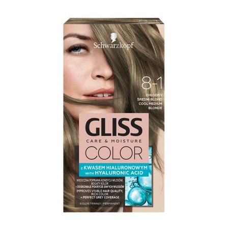 Gliss Color 8-1 Студено средно рус