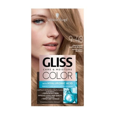Gliss Color 9-48 Телесен светло рус