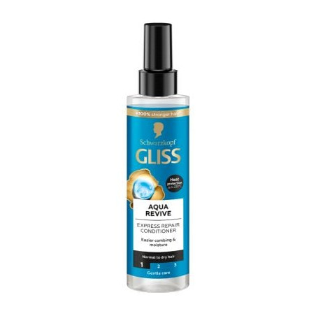 Gliss спрей б-м 200мл Аква възстановяване