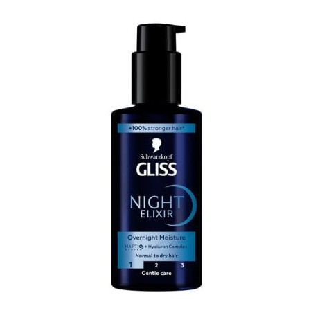 Gliss нощен елексир 100мл Хидратиращ