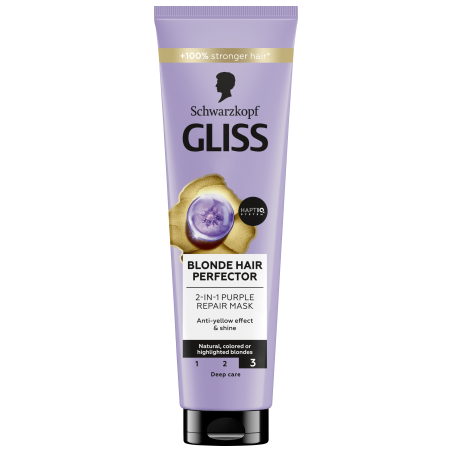 Gliss 150мл Маска Перфектно русо (туба)
