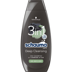 Schauma ш-н 400мл 3в1 дълбоко почистване (MEN)