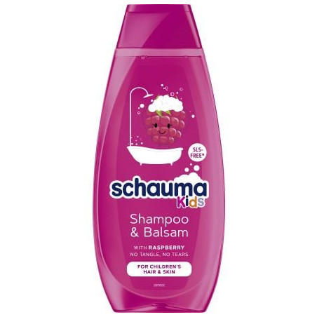 Schauma ш-н 400мл За момичета - малинка (KIDS)