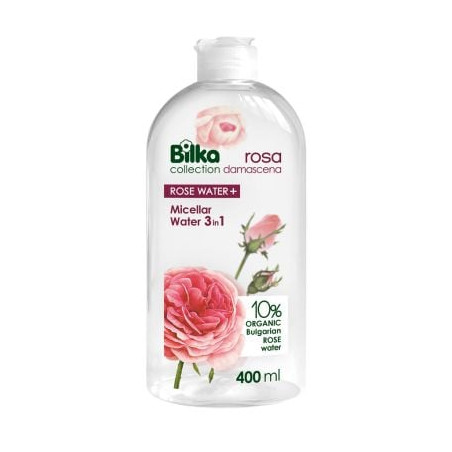 Bilka Rosa Damascena Мицеларна вода 3 в 1 Rosa Water +   400 мл