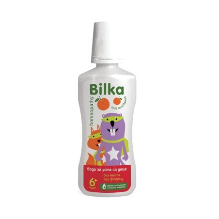 Bilka Homeopathy детска вода за уста Organic 6+  250ml