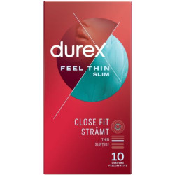 DUREX презервативи FEEL THIN SLIM FIT x 10'
