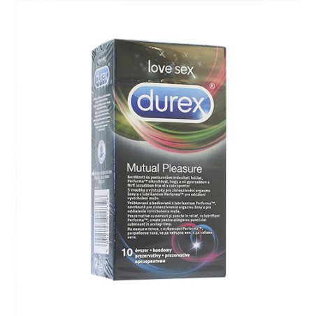 DUREX презервативи MUTUAL PLEASURE x10