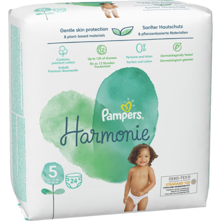 205 Памперс Harmonie Junior (11-16кг) 24 бр. (Пр-20%)