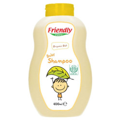 FRIENDLY ORGANIC Бебешки шампоан с органичен овес, 400мл FR1758