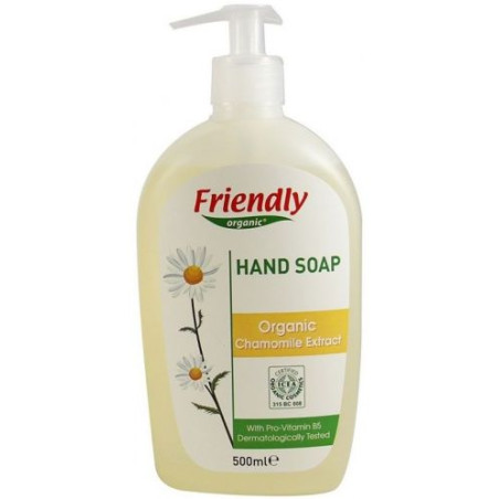 FRIENDLY ORGANIC Натурален сапун за ръце с екстракт от лайка 500мл FR0614
