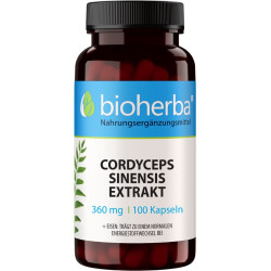 Bioherba Cordyceps Sinensis 360 mg [100 капсули, 25 Дози]