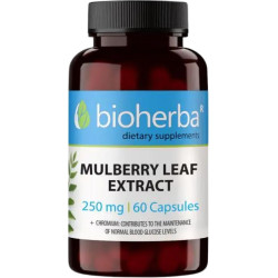 Bioherba Mulberry Leaf Extract 250 mg [60 капсули, 60 Дози]