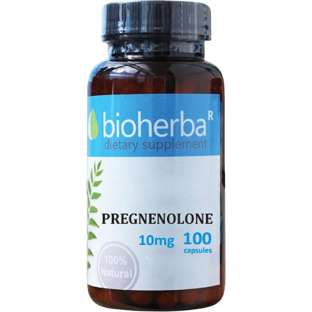 Bioherba Pregnenolone 10 mg [100 капсули, 100 Дози]