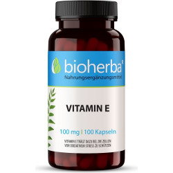 Bioherba Vitamin E 100 mg [100 капсули, 100 Дози]