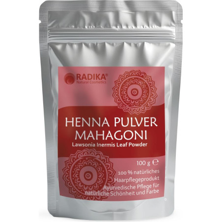 КЪНА МАХАГОН (чиста) на прах, за коса