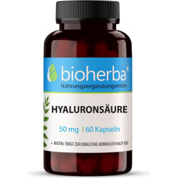 ХИАЛУРОНОВА КИСЕЛИНА (Hyaluronic Acid ) 50мг, 60капс
