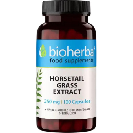 ХВОЩ (HORSETAIL GRASS) 210мг 100 капсули