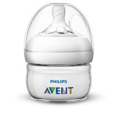 Шише за хранене на новородено Natural 60 мл, полипропилен, Philips AVENT SCF039/17