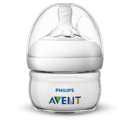 Шише за хранене на новородено Natural 60 мл, полипропилен, Philips AVENT SCF039/17