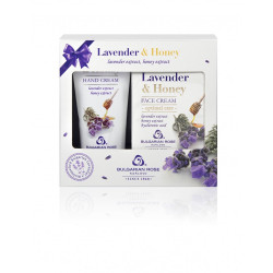 "Lavender & Honey" ПОДАРЪЧЕН КОМПЛЕКТ (крем за лице, крем за ръце)