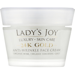 "Lady's Joy Luxury 24K Gold" КРЕМ ЗА ЛИЦЕ ПРОТИВ БРЪЧКИ 50МЛ