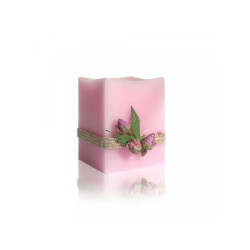 "Aromatherapy" СВЕЩ - РОЗОВ ЦВЯТ