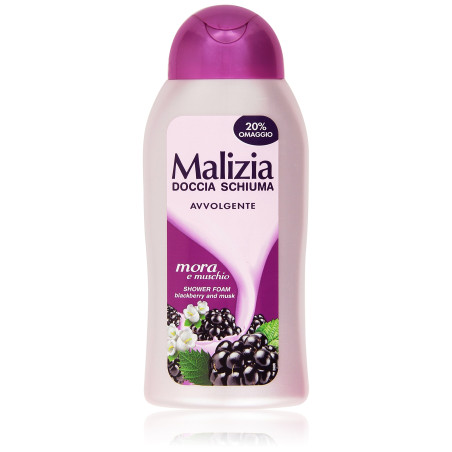 Malizia душ-пяна "musk & blackberry" 300мл