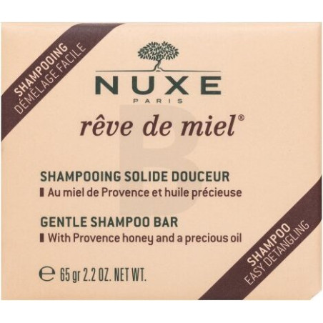 NUXE Reve de Miel Деликатен твърд шампоан
