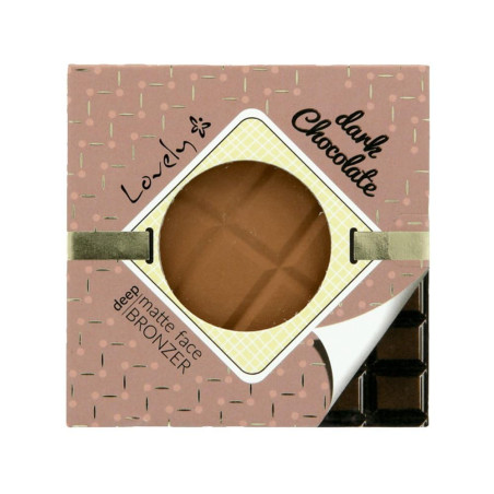 Lovely пудра бронз dark chocolate