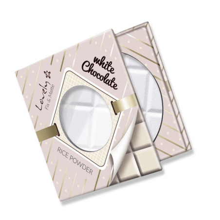Lovely пудра фиксираща white chocolate