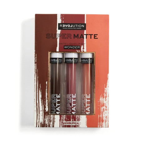 RM Relove к-т течни червила 3бр Super Matte