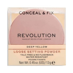 RM пудра прахообразна Conceal&Fix Deep Yellow
