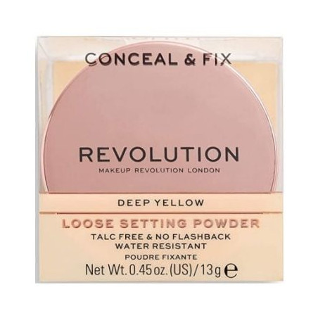 RM пудра прахообразна Conceal&Fix Deep Yellow
