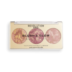 RP палитра руж и хайлайт Blush&Glow Cranberry