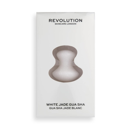 RS масажор за лице Gua Sha White Jade