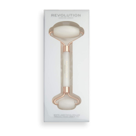 RS ролер за лице White Jade Facial Roller двоен