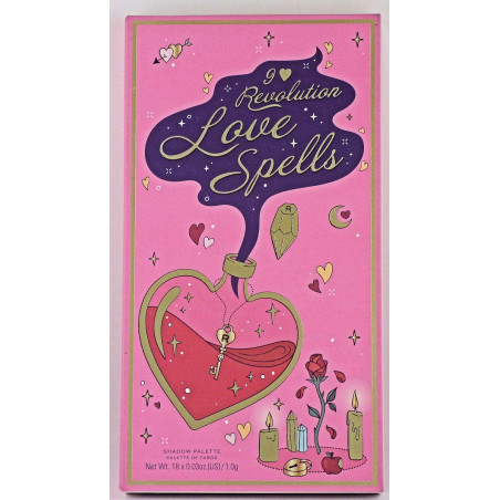 RI палитра сенки Spellbooks Love Spells 18цв!