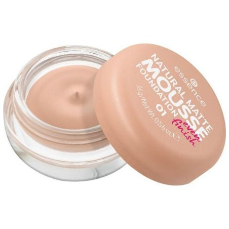 essence ФОН ДЬО ТЕН NATURAL MATTE MOUSSE 01