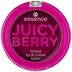 essence БАЛСАМ ЗА УСТНИ И СКУЛИ JUICY BERRY