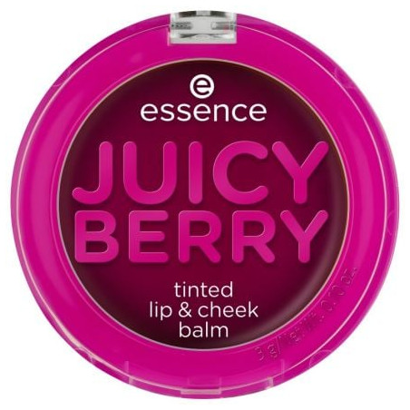 essence БАЛСАМ ЗА УСТНИ И СКУЛИ JUICY BERRY
