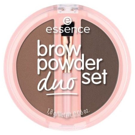 essence ДУО СЕНКИ ЗА ВЕЖДИ BROW POWDER DUO 02