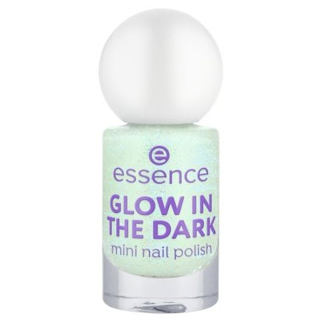essence ЛАК ЗА НОКТИ GLOW IN THE DARK МИНИ 01